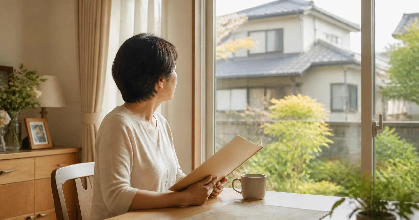 生成画像による売却を検討している戸建てのイメージ